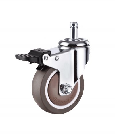 2.5" TPR 캐스터